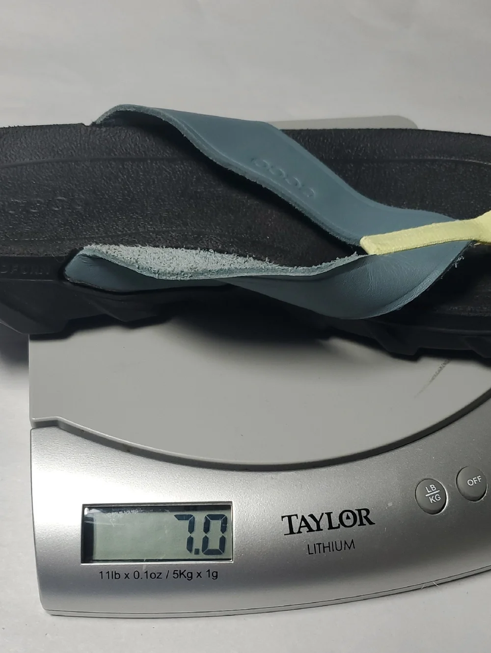 Ecco MX Flipslider Flip-Flop Size 37 Womens 3/3.5